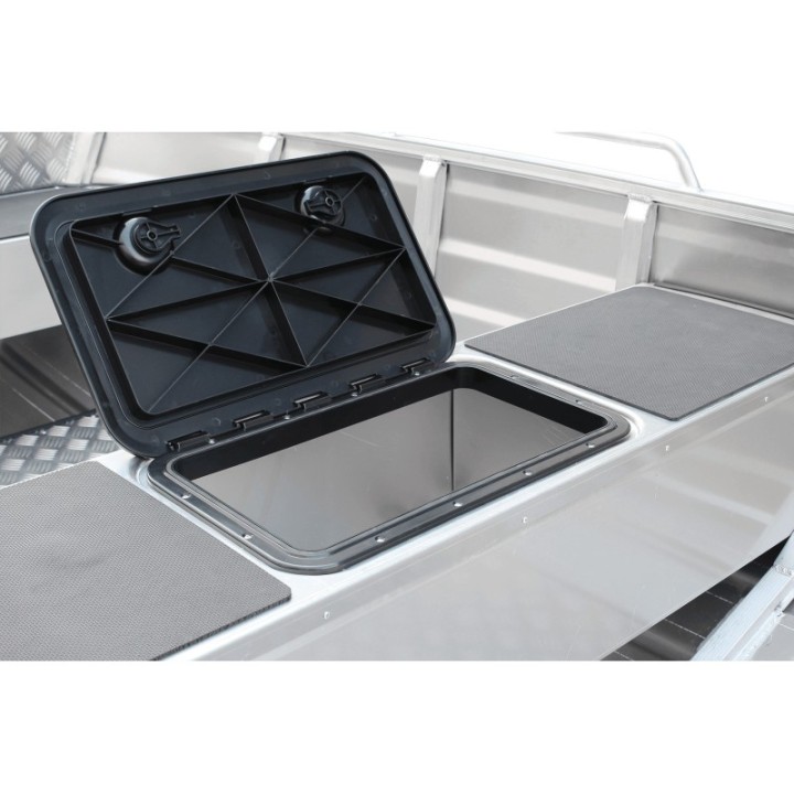 Kimple A460  - barca din aluminiu marin de 2 si 3 mm, sudata 100%