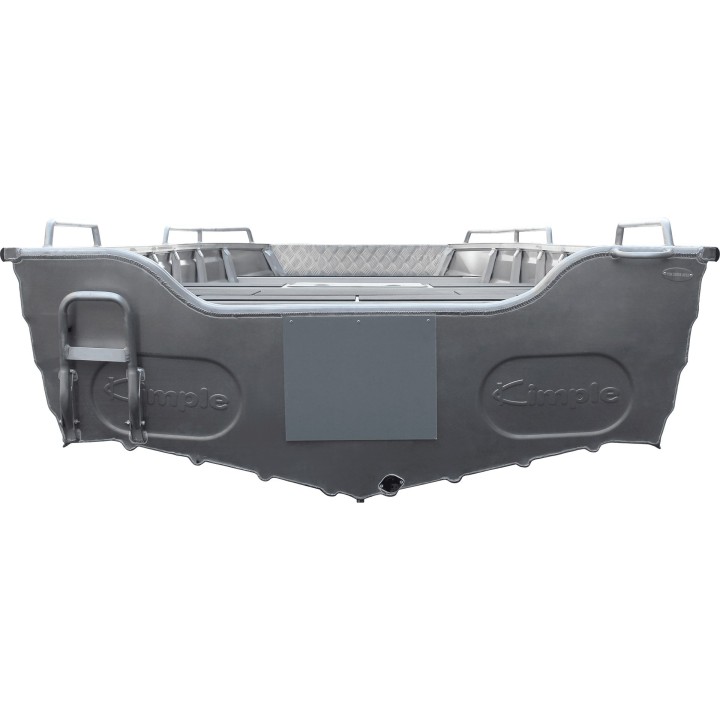 Kimple A460  - barca din aluminiu marin de 2 si 3 mm, sudata 100%