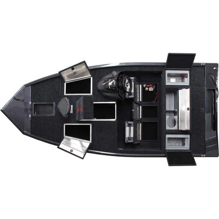 Barca din aluminiu Kimple Bass Boat Sniper S500