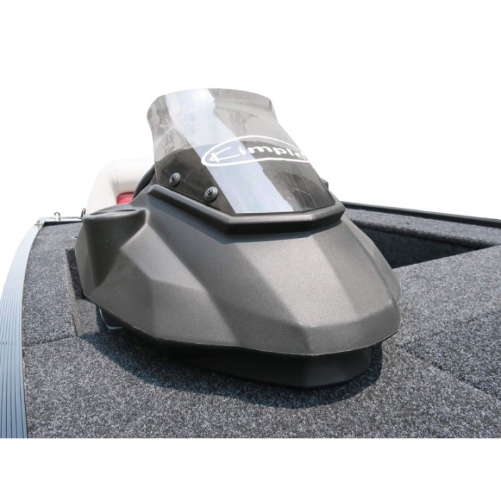 Barca din aluminiu, sudata, Kimple Bass Boat King Fisher 438