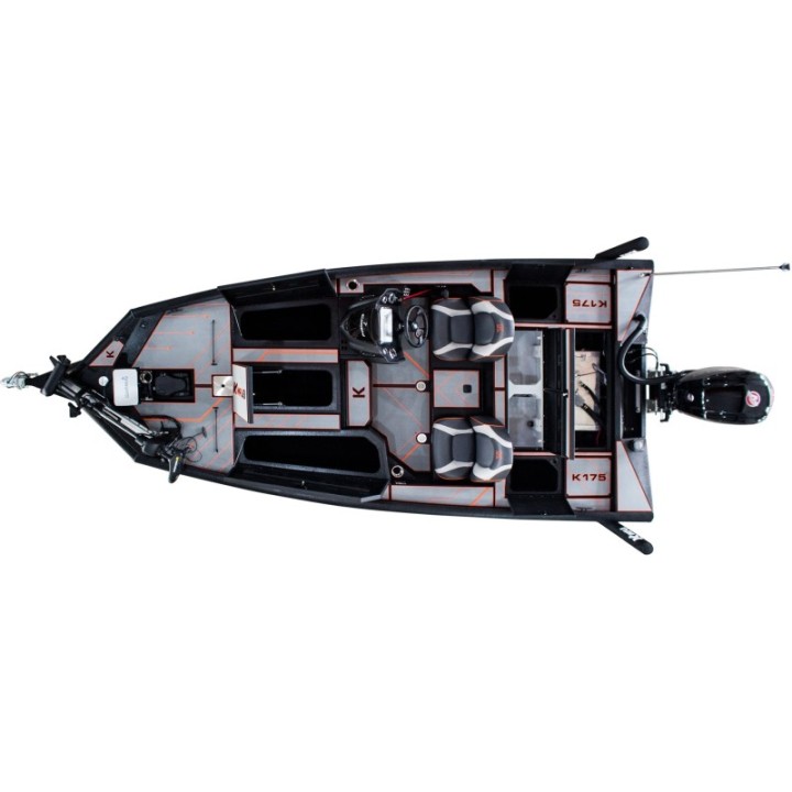 Bass Boat Kimple K175 - Aluminiu Sudat - Kimple K-Hull Design