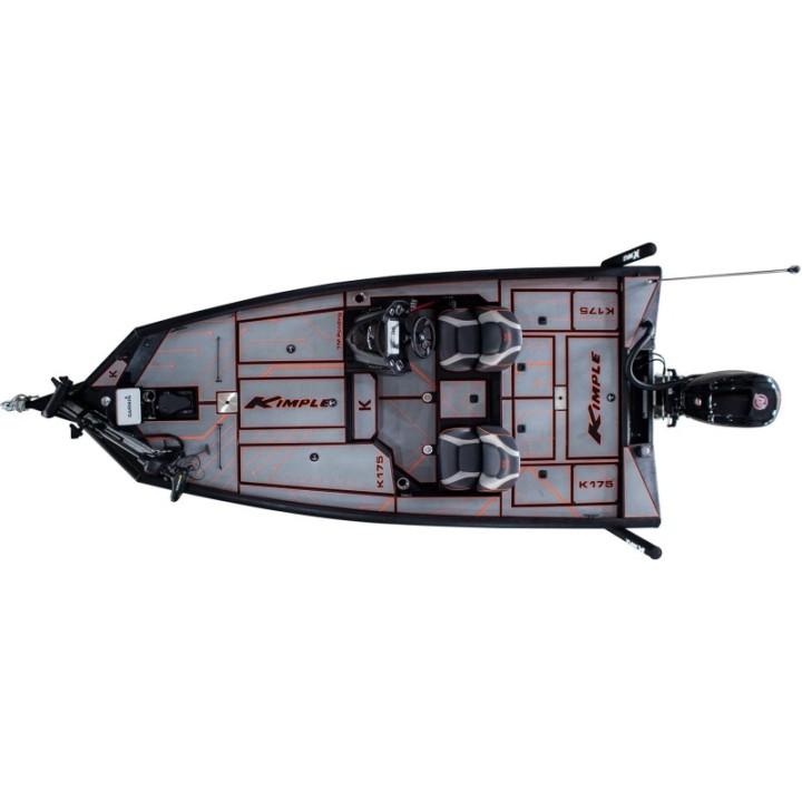 Bass Boat Kimple K175 - Aluminiu Sudat - Kimple K-Hull Design