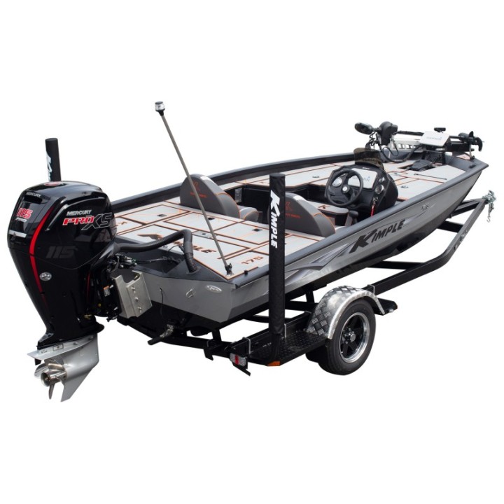 Bass Boat Kimple K175 - Aluminiu Sudat - Kimple K-Hull Design
