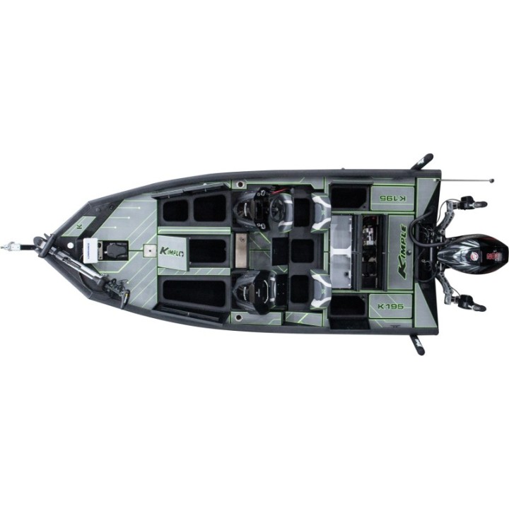 Bass Boat Kimple K195 - Aluminiu Sudat - Kimple K-Hull Design