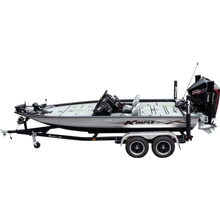 Bass Boat Kimple K195 - Aluminiu Sudat - Kimple K-Hull Design