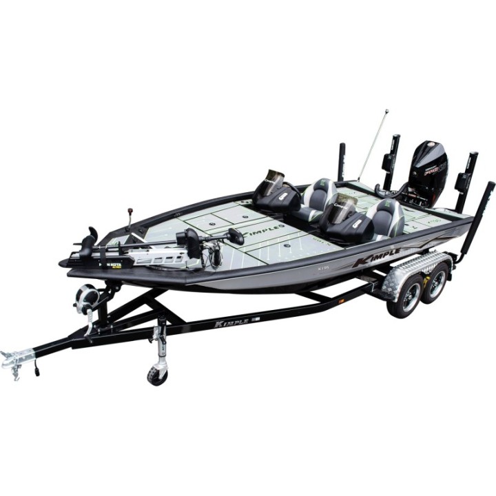 Bass Boat Kimple K195 - Aluminiu Sudat - Kimple K-Hull Design