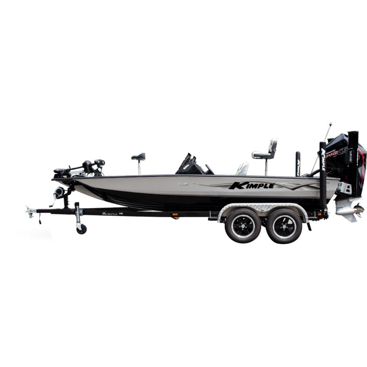 Bass Boat Kimple K195 - Aluminiu Sudat - Kimple K-Hull Design