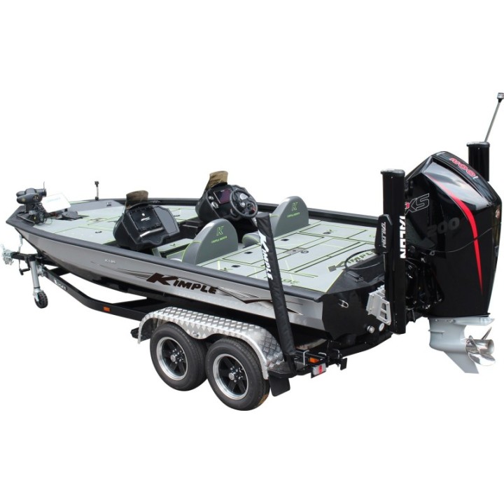 Bass Boat Kimple K195 - Aluminiu Sudat - Kimple K-Hull Design