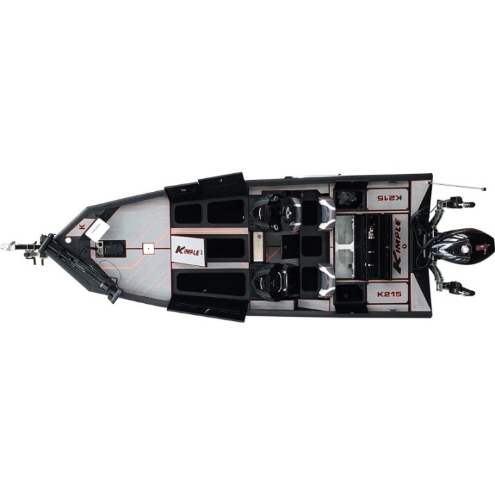 Bass Boat Kimple K215 | Lungime 6.45m | l 2.4M | 250CP