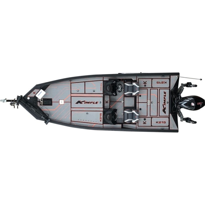 Bass Boat Kimple K215 | Lungime 6.45m | l 2.4M | 250CP