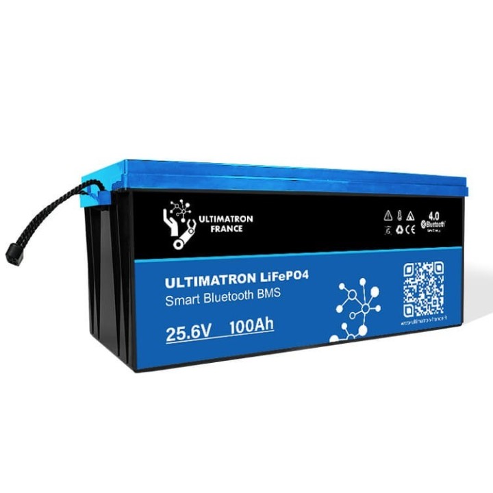 Acumulator LiFePo4 pentru motoare electrice 24V, 100Ah Ultimatron France.