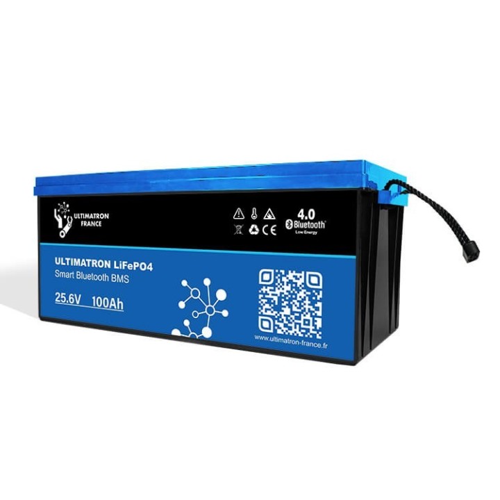 Acumulator LiFePo4 pentru motoare electrice 24V, 100Ah Ultimatron France.