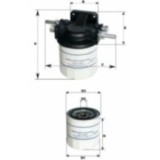 Filtru combustibil universal din Aluminiu