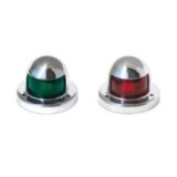 Lumini de navigatie Rosu / Verde cu LED Inox