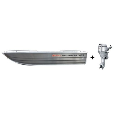 Barca Kimple A460 + Motor Honda BF30