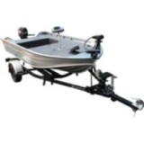 Mini Bass Boat Kimple H430M-B | Lungime 4.3 m | l 1.9M | 40CP Barca aluminiu