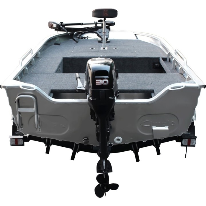 Mini Bass Boat Kimple H430M-B | Lungime 4.3 m | l 1.9M | 40CP Barca aluminiu
